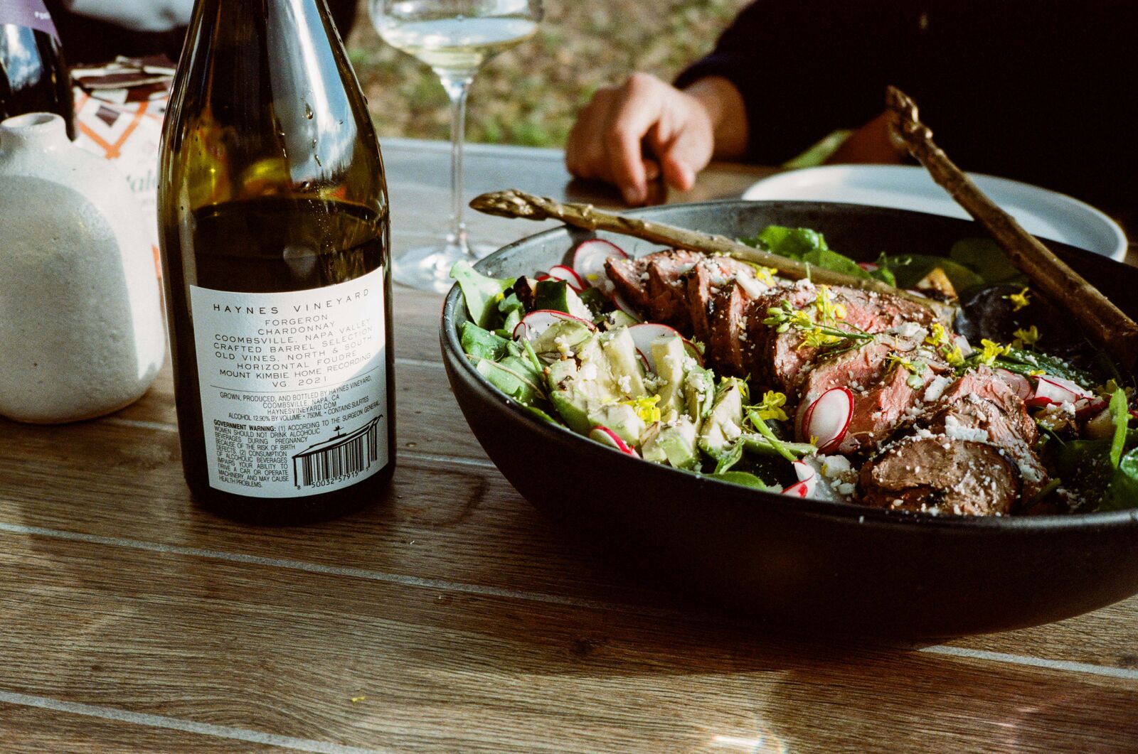 Meal Prepared at Haynes Vineyard